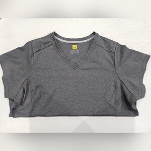 WonderWink Dark Gray Crew Neck T-Shirt